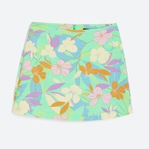 Sanctuary Easy Floral Mini Skirt